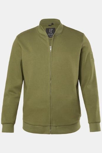 Moda za polnejše Majica dugih rukava s patentnim zatvaračem plus velikost, xxl, Ulla Popken in Johann Popken (JP1880)