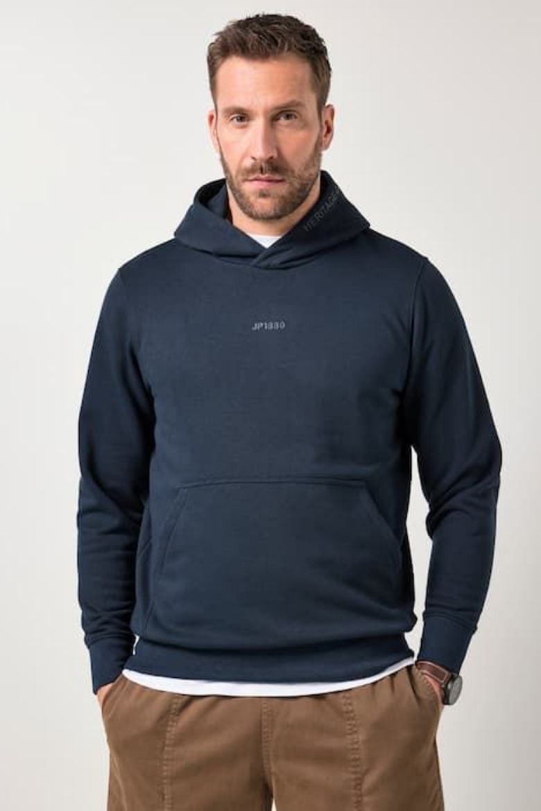 Moda za polnejše Majica dugih rukava s kapuljačom plus velikost, xxl, Ulla Popken in Johann Popken (JP1880)