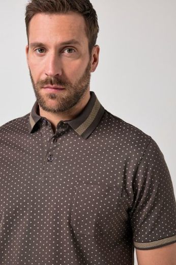 Moda za polnejše Majica Polo kratkih rukava plus velikost, xxl, Ulla Popken in Johann Popken (JP1880)