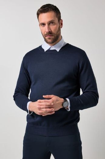 Moda za polnejše Pulover dugih rukava plus velikost, xxl, Ulla Popken in Johann Popken (JP1880)