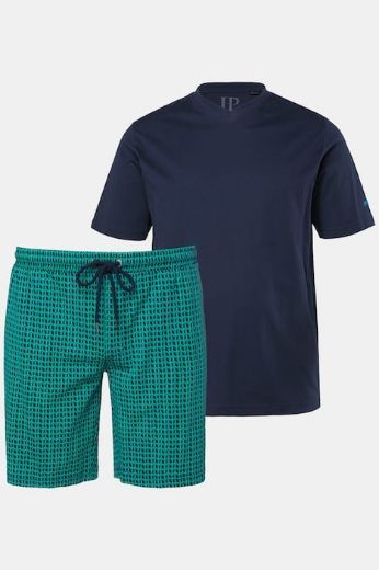 Moda za polnejše Pidžama kratkih rukava i kratkih nogavica plus velikost, xxl, Ulla Popken in Johann Popken (JP1880)