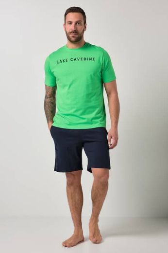 Moda za polnejše Pidžama kratkih rukava i kratkih nogavica plus velikost, xxl, Ulla Popken in Johann Popken (JP1880)