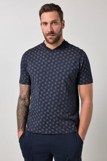 Moda za polnejše Pidžama kratkih rukava i kratkih nogavica plus velikost, xxl, Ulla Popken in Johann Popken (JP1880)