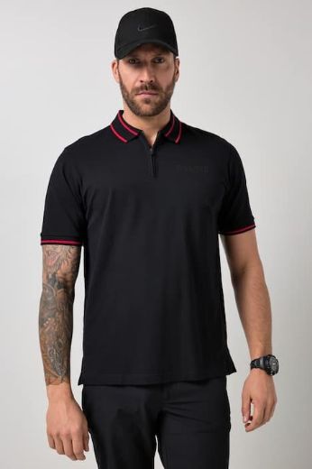 Moda za polnejše Majica polo kratkih rukava plus velikost, xxl, Ulla Popken in Johann Popken (JP1880)