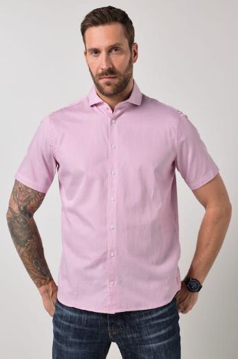 Moda za polnejše Košulja kratkih rukava poslovna plus velikost, xxl, Ulla Popken in Johann Popken (JP1880)