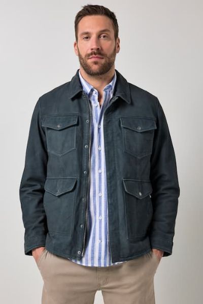 Slika Jakna kožna s patentom