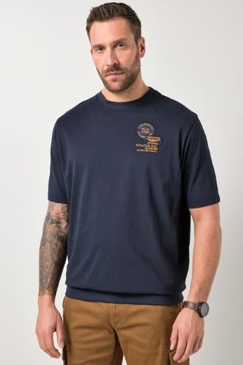 Moda za polnejše Majica kratkih rukava plus velikost, xxl, Ulla Popken in Johann Popken (JP1880)