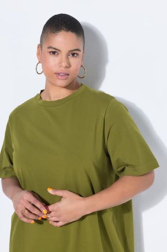 Moda za polnejše Majica dugi model kratkih rukava plus velikost, xxl, Ulla Popken in Johann Popken (JP1880)