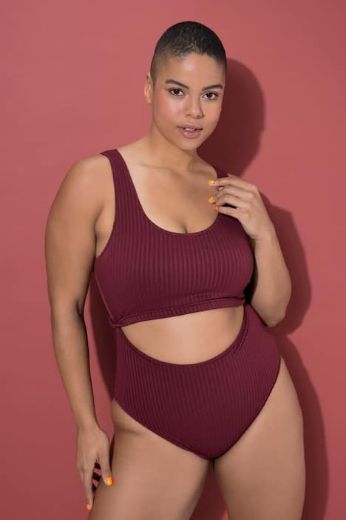 Moda za polnejše Kupaći kostim jednodijelni s otvorima plus velikost, xxl, Ulla Popken in Johann Popken (JP1880)