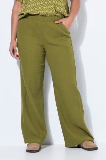 Moda za polnejše Hlače šireg kroja nogavica plus velikost, xxl, Ulla Popken in Johann Popken (JP1880)