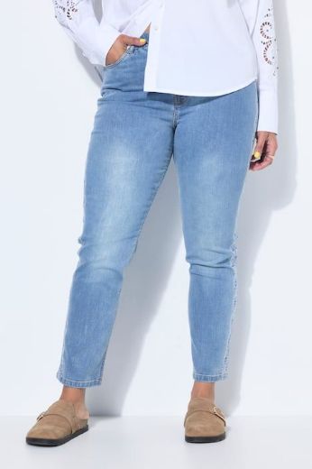 Moda za polnejše Traperice povišenog struka plus velikost, xxl, Ulla Popken in Johann Popken (JP1880)