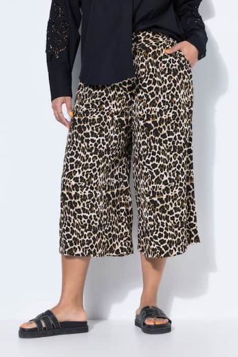 Moda za polnejše Hlače skraćenih širokih nogavica plus velikost, xxl, Ulla Popken in Johann Popken (JP1880)