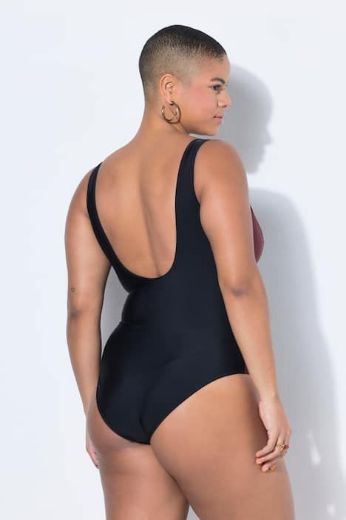 Moda za polnejše Kupaći kostim jednodijelni plus velikost, xxl, Ulla Popken in Johann Popken (JP1880)
