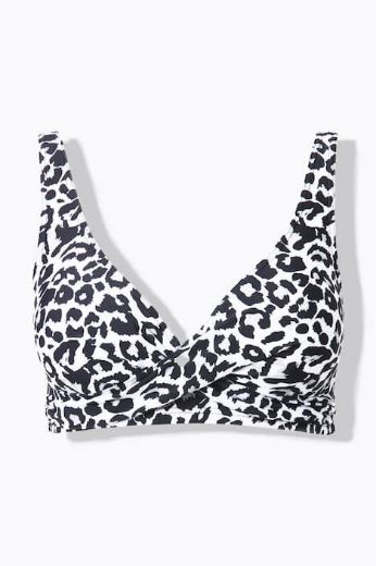 Moda za polnejše Kupaći kostim   gornji dio s uzorkom leoparda plus velikost, xxl, Ulla Popken in Johann Popken (JP1880)