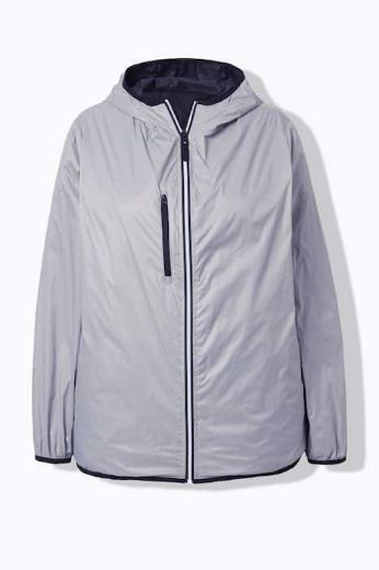 Moda za polnejše Jakna dvostrana s kapuljačom plus velikost, xxl, Ulla Popken in Johann Popken (JP1880)