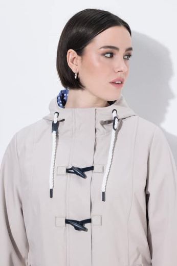 Moda za polnejše Jakna vodoodbojna s kopčama plus velikost, xxl, Ulla Popken in Johann Popken (JP1880)