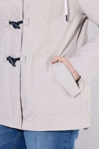 Moda za polnejše Jakna vodoodbojna s kopčama plus velikost, xxl, Ulla Popken in Johann Popken (JP1880)