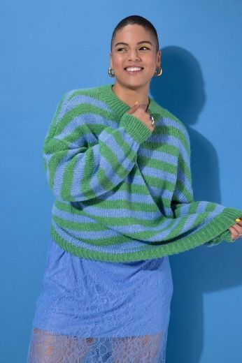 Moda za polnejše Pulover plus velikost, xxl, Ulla Popken in Johann Popken (JP1880)