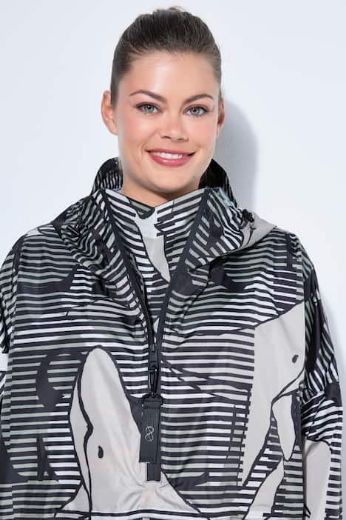 Moda za polnejše Kabanica dugih rukava s kapuljačom plus velikost, xxl, Ulla Popken in Johann Popken (JP1880)