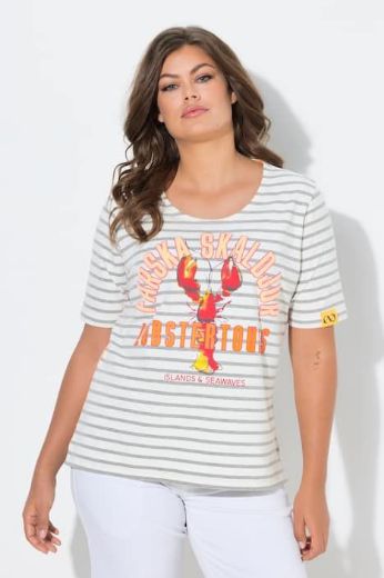 Moda za polnejše Majica 1/2 rukava okruglog izreza plus velikost, xxl, Ulla Popken in Johann Popken (JP1880)