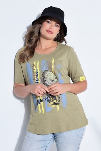 Moda za polnejše Majica 1/2 rukava plus velikost, xxl, Ulla Popken in Johann Popken (JP1880)