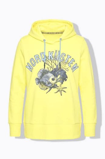 Moda za polnejše Majica dugih rukava s kapuljačom plus velikost, xxl, Ulla Popken in Johann Popken (JP1880)