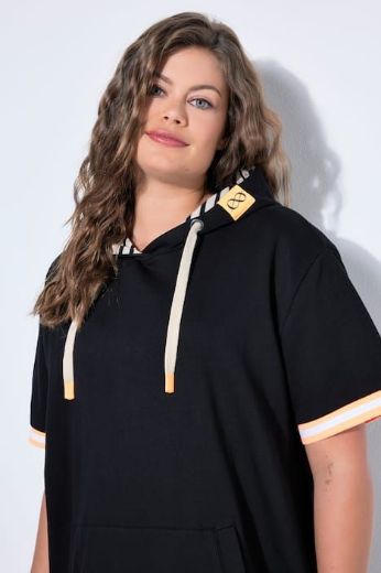 Moda za polnejše Haljina 1/2 rukavi s kapuljačom plus velikost, xxl, Ulla Popken in Johann Popken (JP1880)