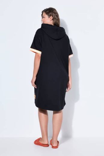 Moda za polnejše Haljina 1/2 rukavi s kapuljačom plus velikost, xxl, Ulla Popken in Johann Popken (JP1880)