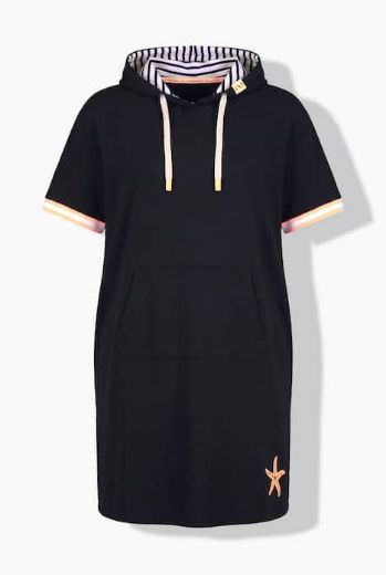 Moda za polnejše Haljina 1/2 rukavi s kapuljačom plus velikost, xxl, Ulla Popken in Johann Popken (JP1880)