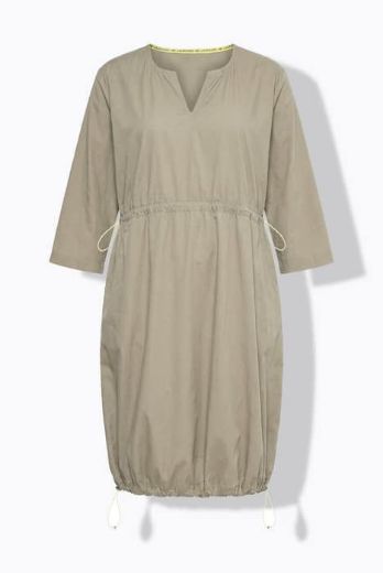 Moda za polnejše Haljina kratkih rukava s vezicom plus velikost, xxl, Ulla Popken in Johann Popken (JP1880)