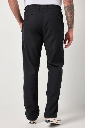 Moda za polnejše Hlače dugih nogavica od lana plus velikost, xxl, Ulla Popken in Johann Popken (JP1880)