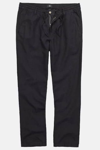 Moda za polnejše Hlače dugih nogavica od lana plus velikost, xxl, Ulla Popken in Johann Popken (JP1880)