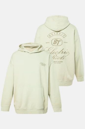 Moda za polnejše Majica dugih rukava s kapuljačom plus velikost, xxl, Ulla Popken in Johann Popken (JP1880)