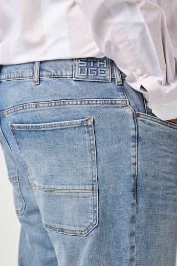 Moda za polnejše Hlače dugih nogavica traper plus velikost, xxl, Ulla Popken in Johann Popken (JP1880)