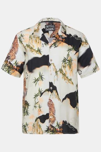 Moda za polnejše Košulja kratkih rukava plus velikost, xxl, Ulla Popken in Johann Popken (JP1880)