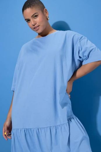 Moda za polnejše Haljina kratkih rukava A kroja plus velikost, xxl, Ulla Popken in Johann Popken (JP1880)