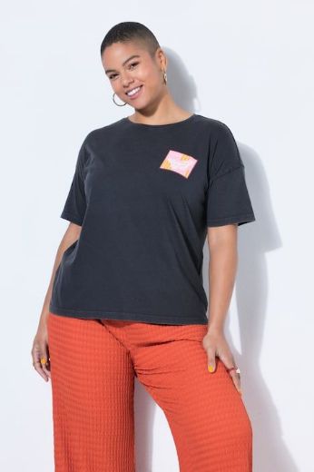 Moda za polnejše Majica kratkih rukava šireg kroja plus velikost, xxl, Ulla Popken in Johann Popken (JP1880)