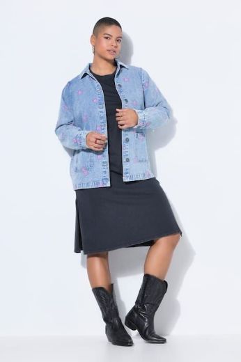 Moda za polnejše Jakna traper plus velikost, xxl, Ulla Popken in Johann Popken (JP1880)