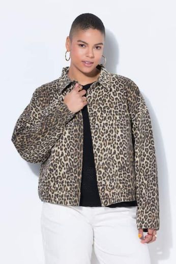 Moda za polnejše Bluza dugih rukava s kragnom plus velikost, xxl, Ulla Popken in Johann Popken (JP1880)