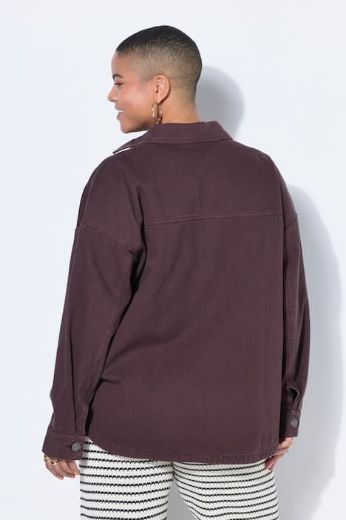 Moda za polnejše Jakna traper šireg kroja plus velikost, xxl, Ulla Popken in Johann Popken (JP1880)