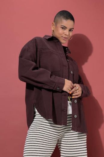 Moda za polnejše Jakna traper šireg kroja plus velikost, xxl, Ulla Popken in Johann Popken (JP1880)