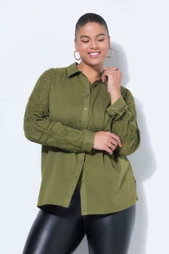 Moda za polnejše Košulja dugih rukava ravnog kroja plus velikost, xxl, Ulla Popken in Johann Popken (JP1880)