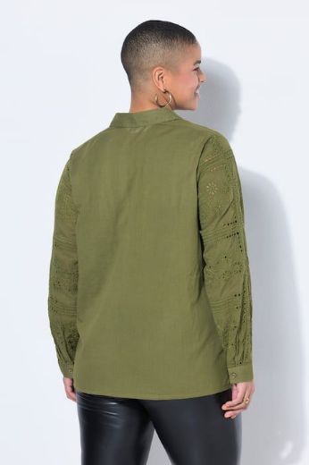 Moda za polnejše Košulja dugih rukava ravnog kroja plus velikost, xxl, Ulla Popken in Johann Popken (JP1880)