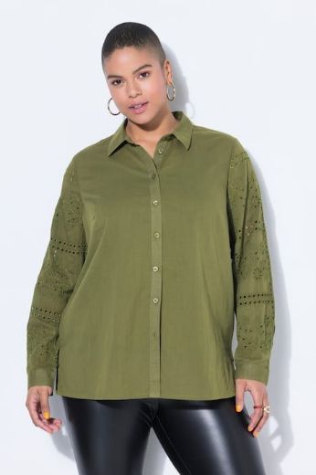 Moda za polnejše Košulja dugih rukava ravnog kroja plus velikost, xxl, Ulla Popken in Johann Popken (JP1880)