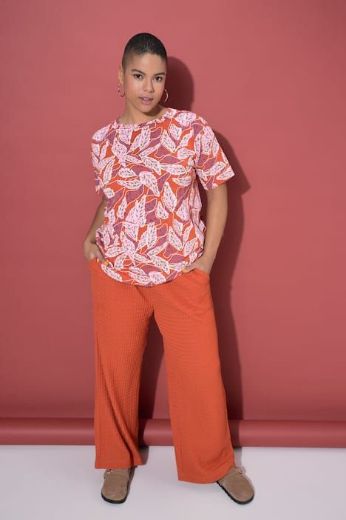 Moda za polnejše Majica kratkih rukava šireg kroja plus velikost, xxl, Ulla Popken in Johann Popken (JP1880)