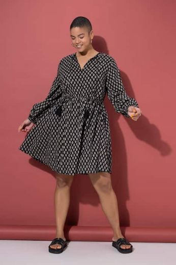 Moda za polnejše Haljina dugih rukava plus velikost, xxl, Ulla Popken in Johann Popken (JP1880)