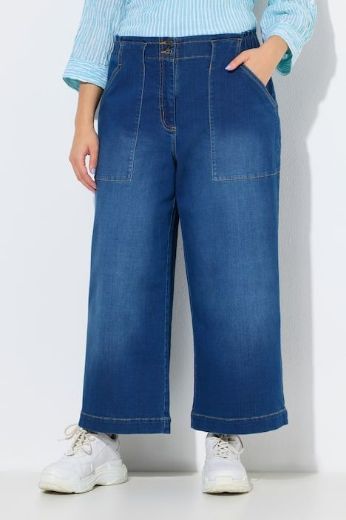 Moda za polnejše Hlače traper  rastezljive plus velikost, xxl, Ulla Popken in Johann Popken (JP1880)