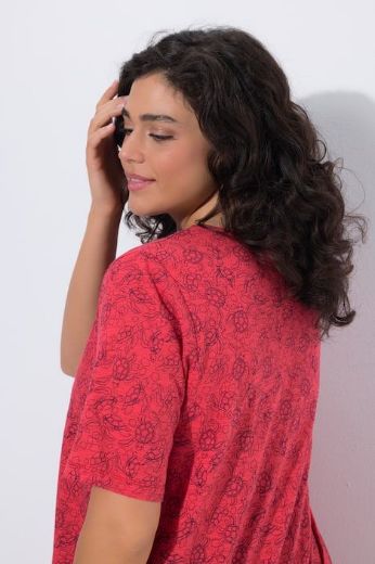 Moda za polnejše Majica kratkih rukava A kroja plus velikost, xxl, Ulla Popken in Johann Popken (JP1880)