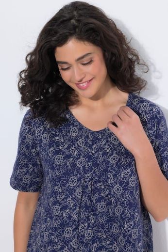 Moda za polnejše Majica kratkih rukava A kroja plus velikost, xxl, Ulla Popken in Johann Popken (JP1880)