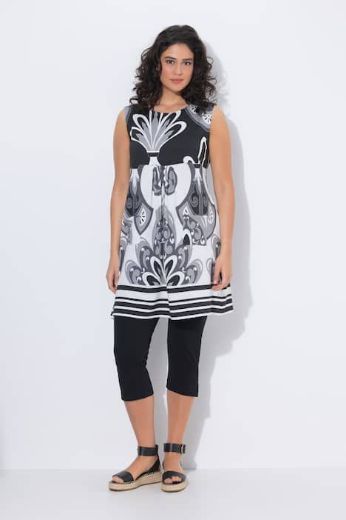 Moda za polnejše Haljina bez rukava A kroja plus velikost, xxl, Ulla Popken in Johann Popken (JP1880)